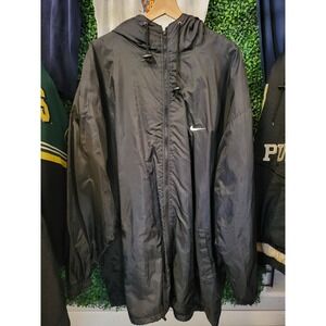 vtg 80s NIKE PUFFER Jacket 4xl black activewear streetwear gorpcore vintage